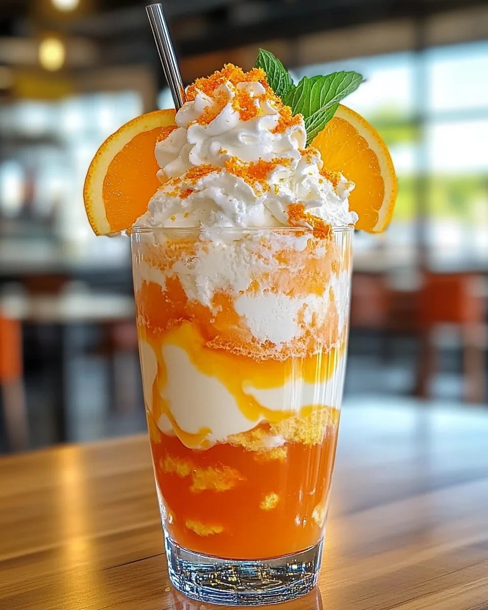 Dreamsicle Blast: Refreshing Creamy Delight Revealed!