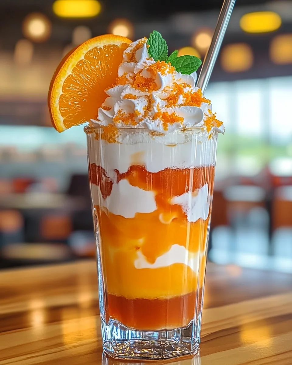 Dreamsicle Blast: Refreshing Creamy Delight Revealed!