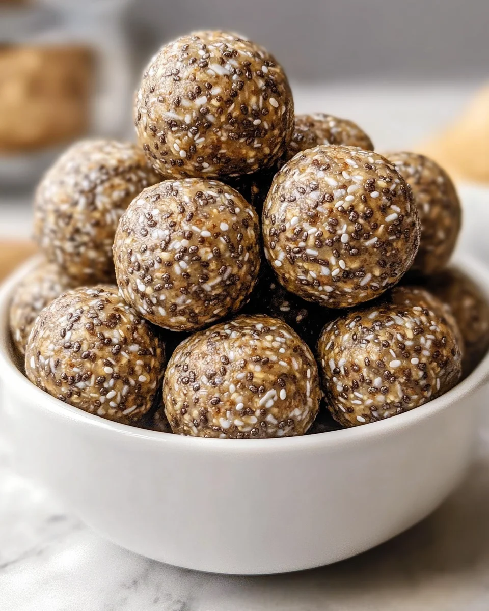 Chia Seed Protein Balls: Energize Your Snack Time Today!