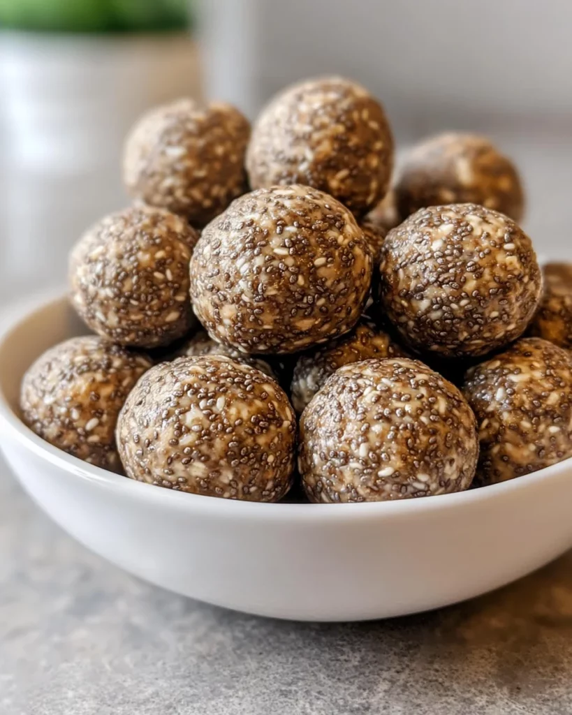 Chia Seed Protein Balls