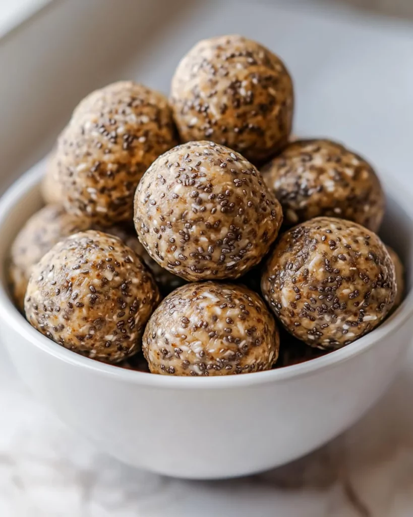 Chia Seed Protein Balls