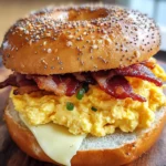 Breakfast Bagel Sandwich