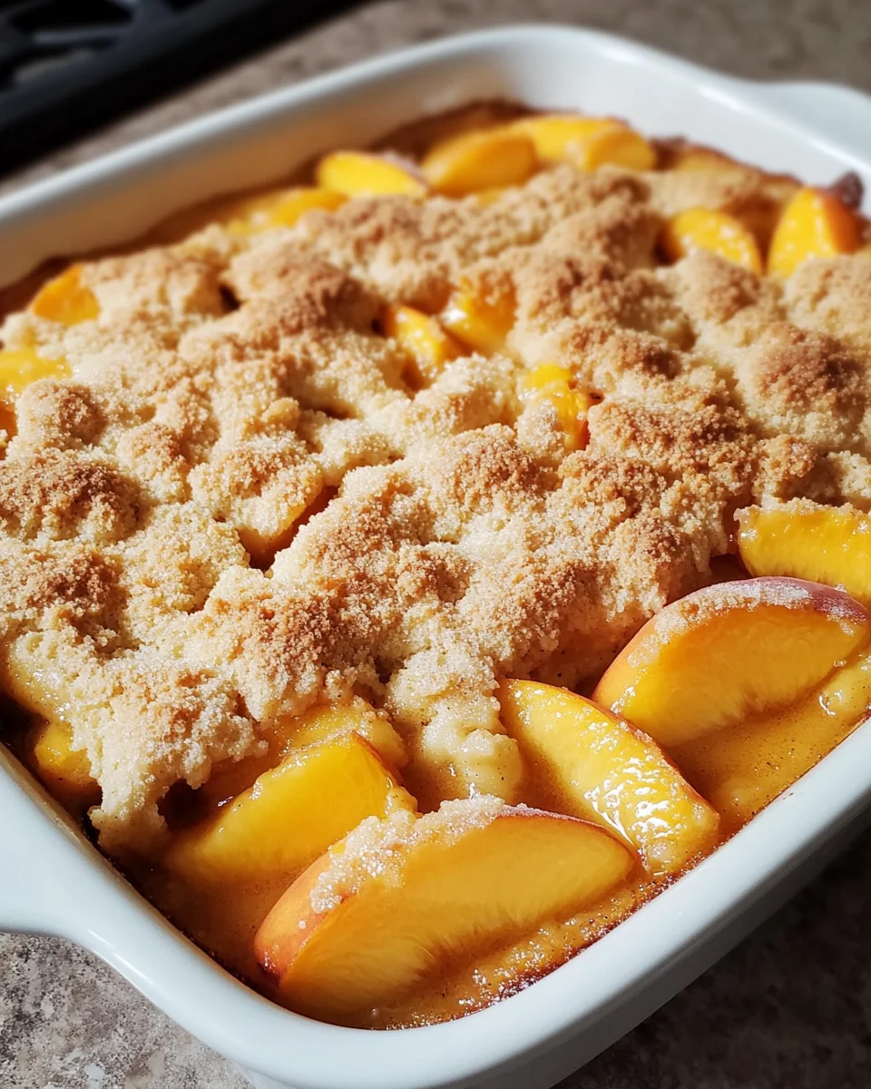 Peach Cobbler: Discover the Ultimate Comfort Dessert!