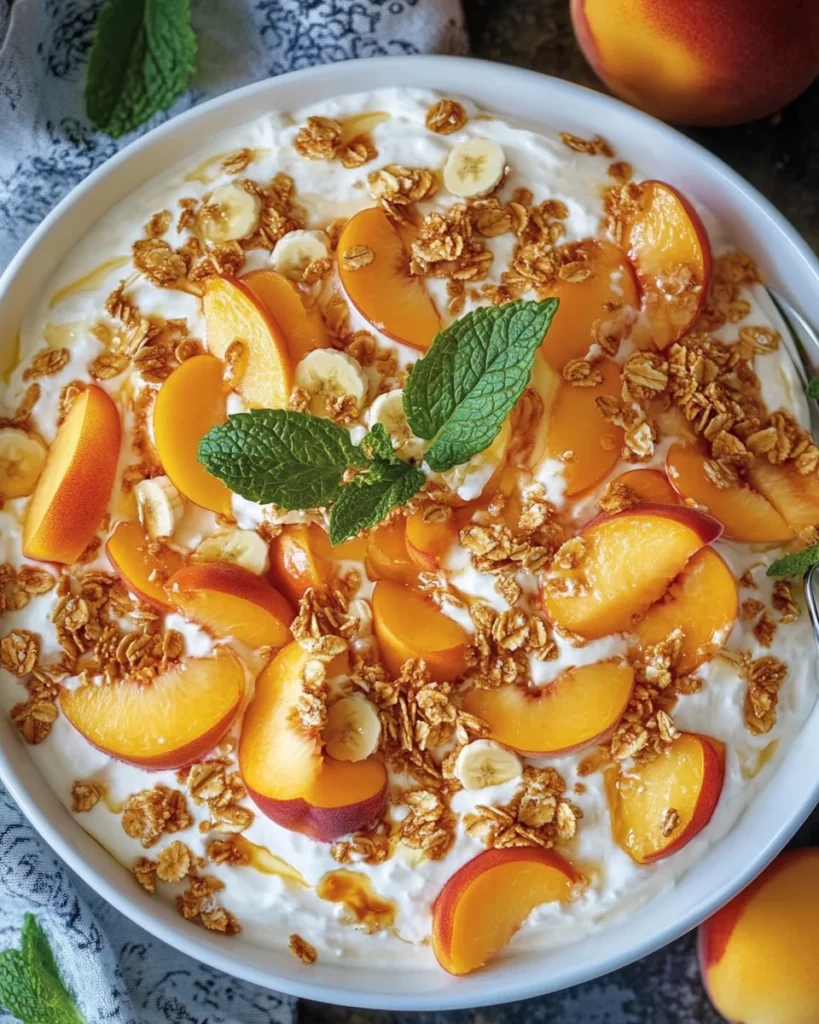 Millionaire Peach Salad