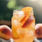 Homemade Peach Lemonade