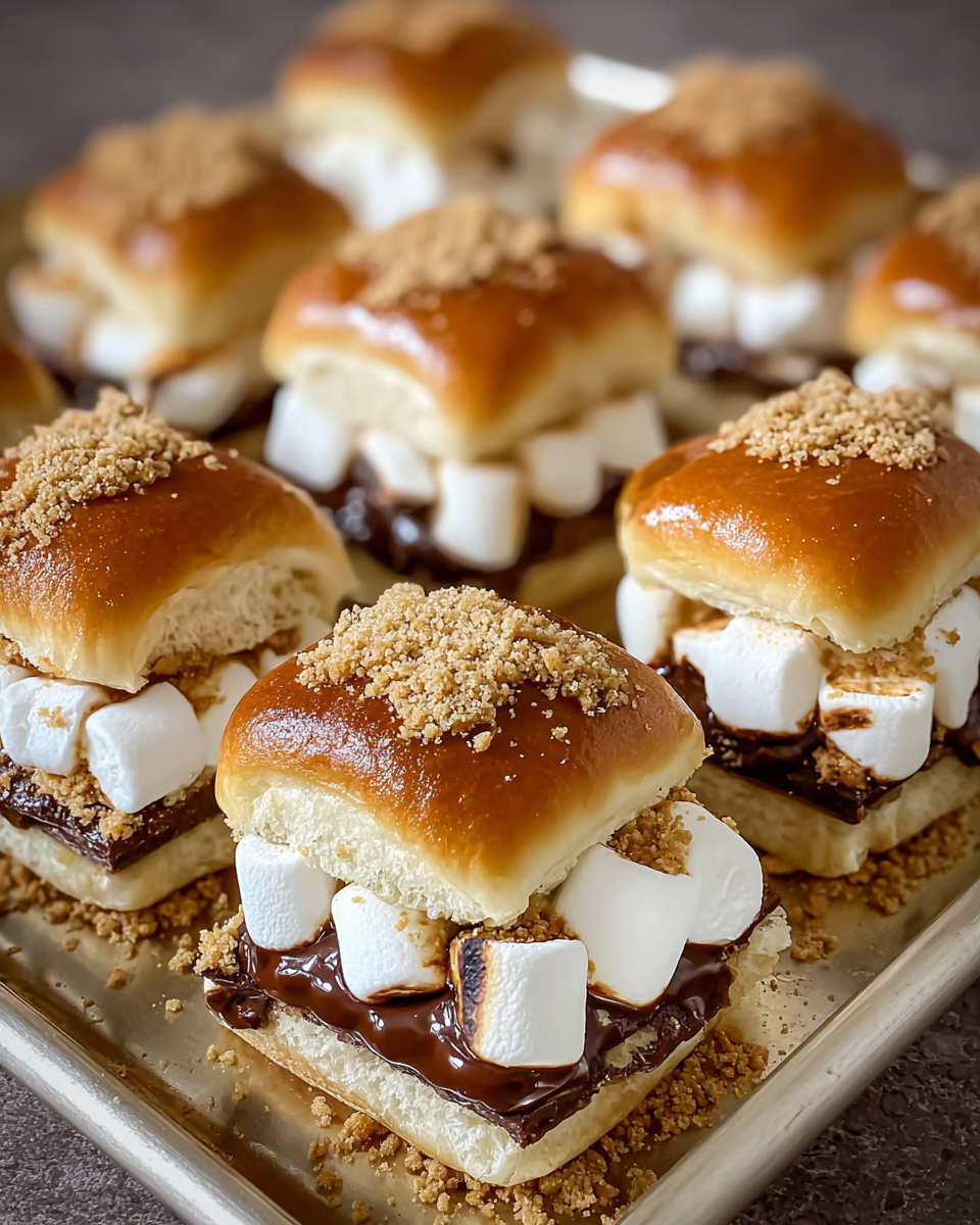 S’mores Sliders Indulge in This Easy Sweet
