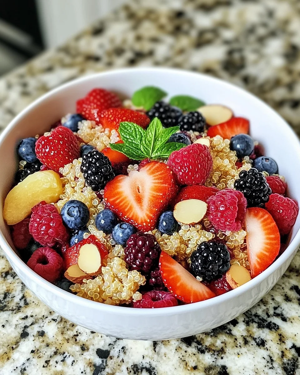 Berry Quinoa Salad