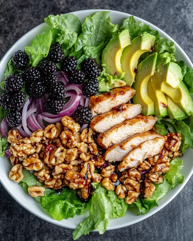 Blackberry Chicken Salad
