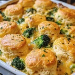 Broccoli Cheddar Biscuit Casserole: Your New Favorite Dinner!