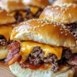 Bacon Cheeseburger Sliders