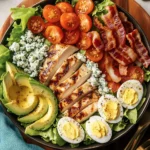 Cobb Salad Recipe with Chicken and Bacon