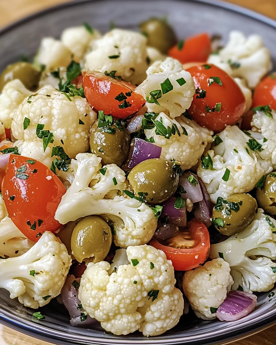 Sicilian Cauliflower Salad: Discover a Fresh Delight!