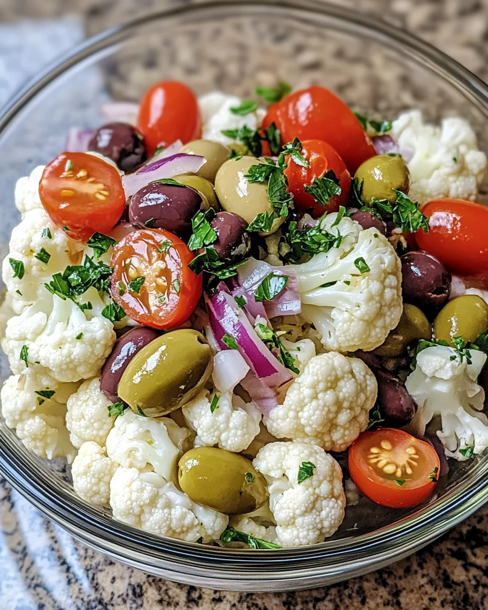 Sicilian Cauliflower Salad: Discover a Fresh Delight!