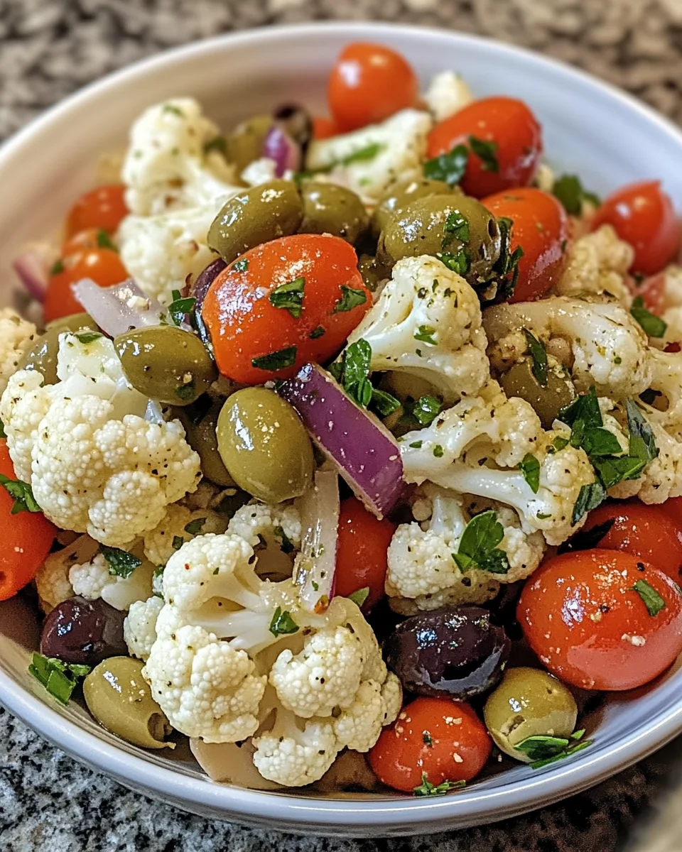 Sicilian Cauliflower Salad