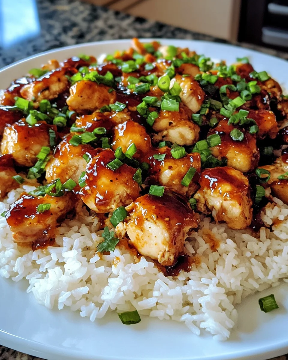 One-Pan Bold Honey BBQ Chicken Rice