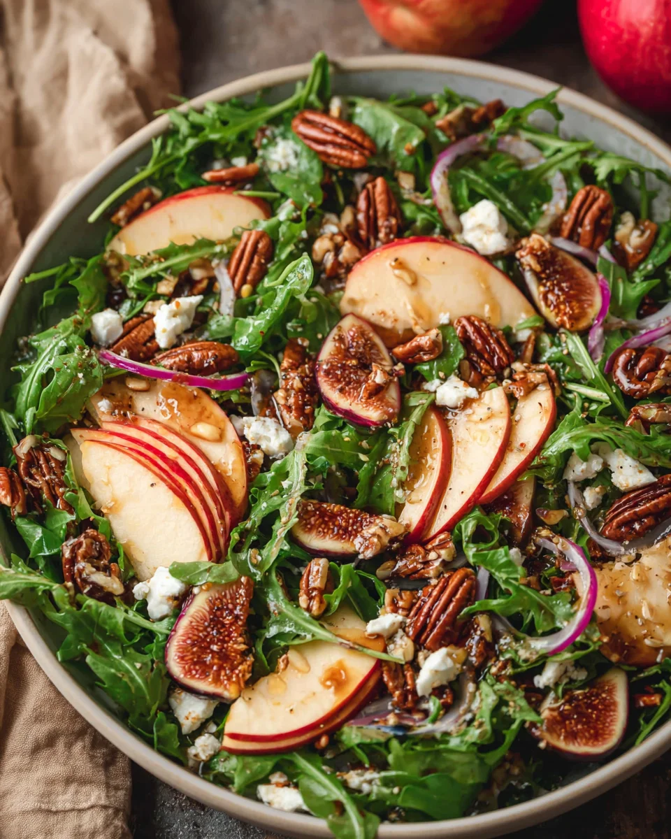 Apple Arugula Salad: A Refreshing Flavor Delight!