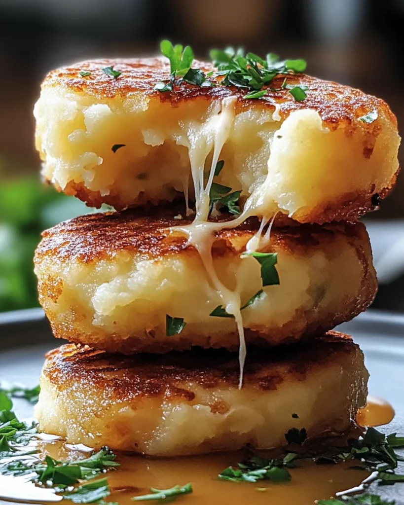 Mashed Potato Cheese Puffs