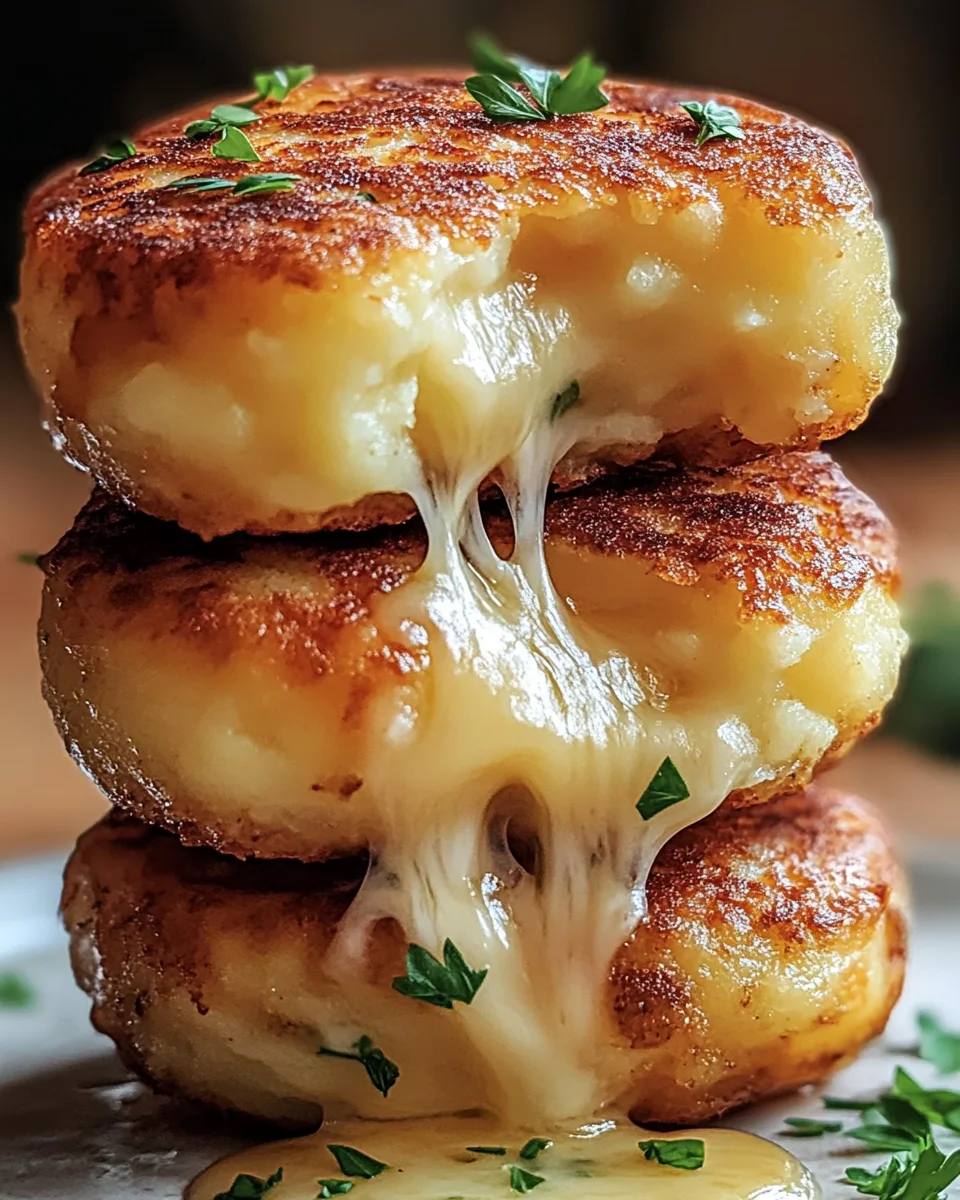 Mashed Potato Cheese Puffs
