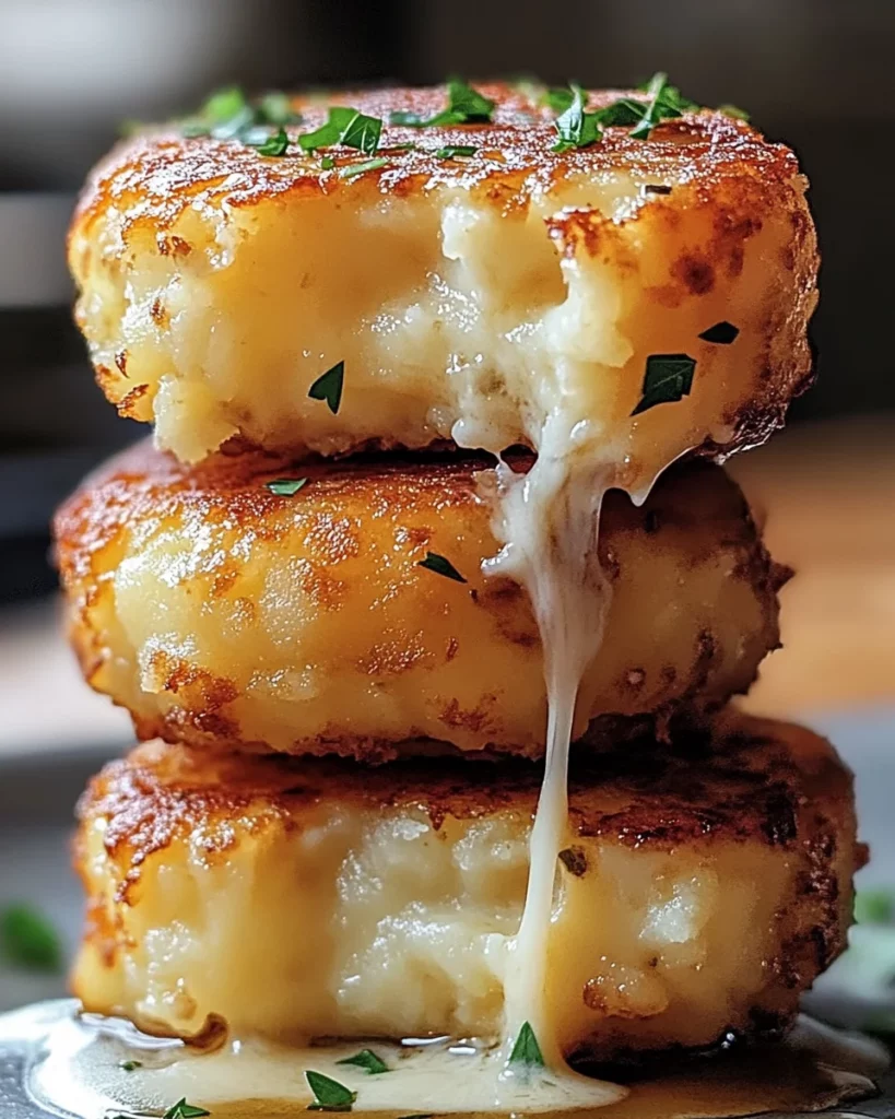 Mashed Potato Cheese Puffs