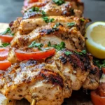 Greek Chicken Gyros