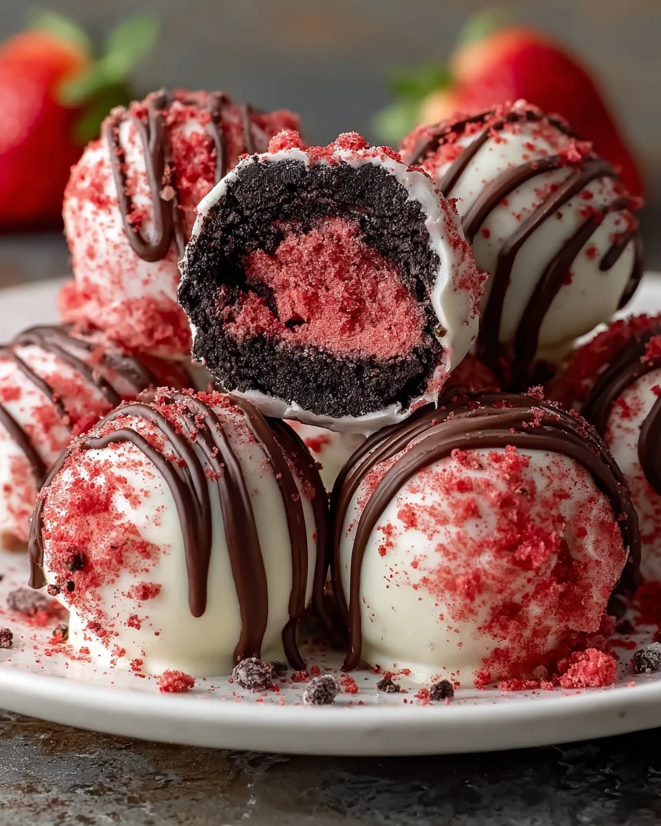 Strawberry Shortcake Oreo Balls are a must-try treat!