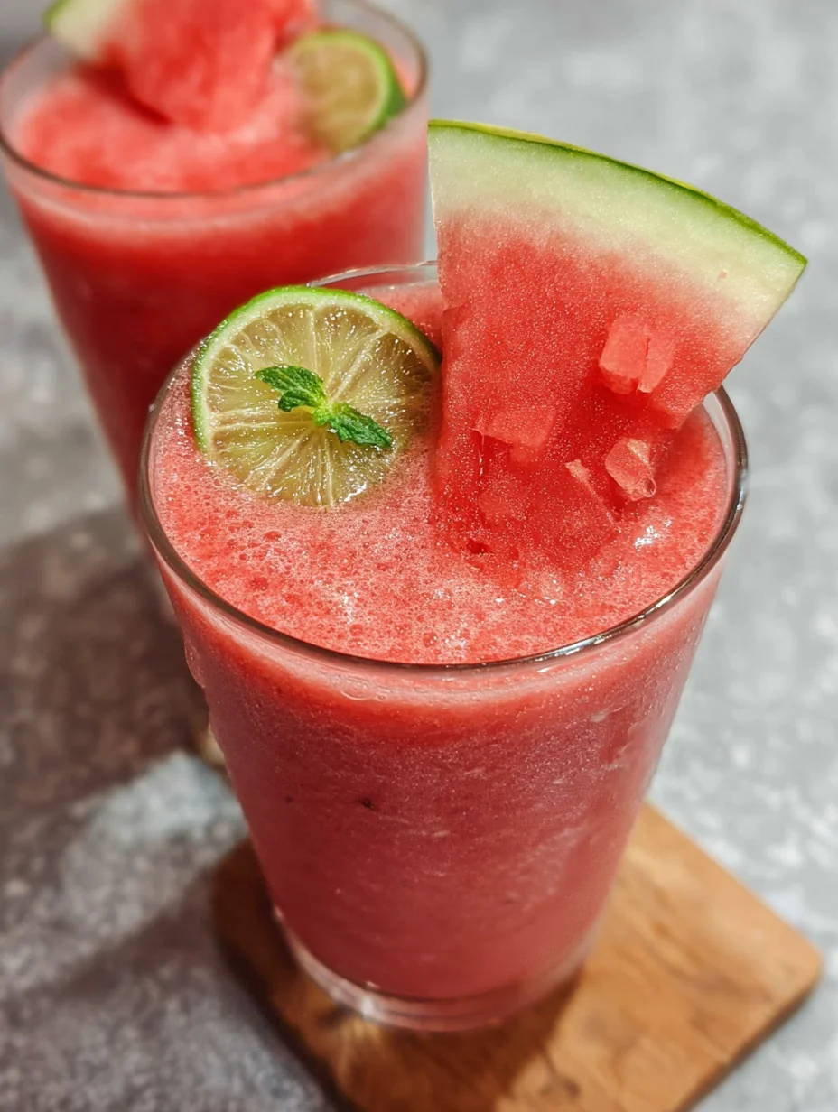 Watermelon Smoothie Recipe for a Refreshing Summer Treat