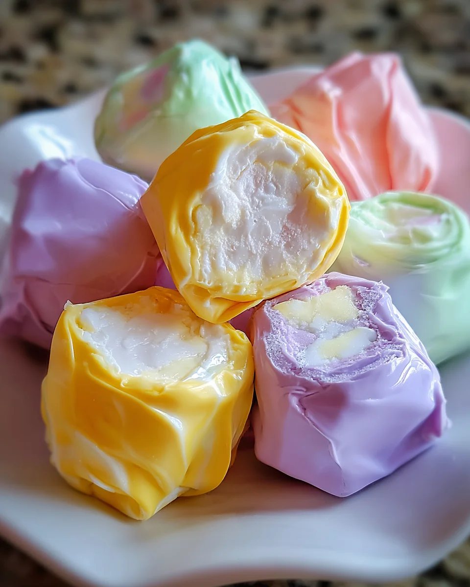 Homemade Saltwater Taffy Rolls