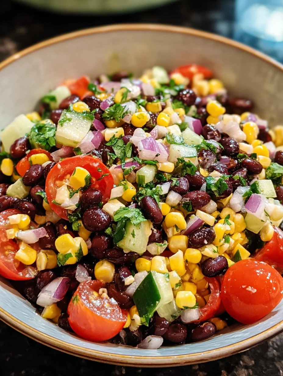 Black Bean Corn Salad Recipe