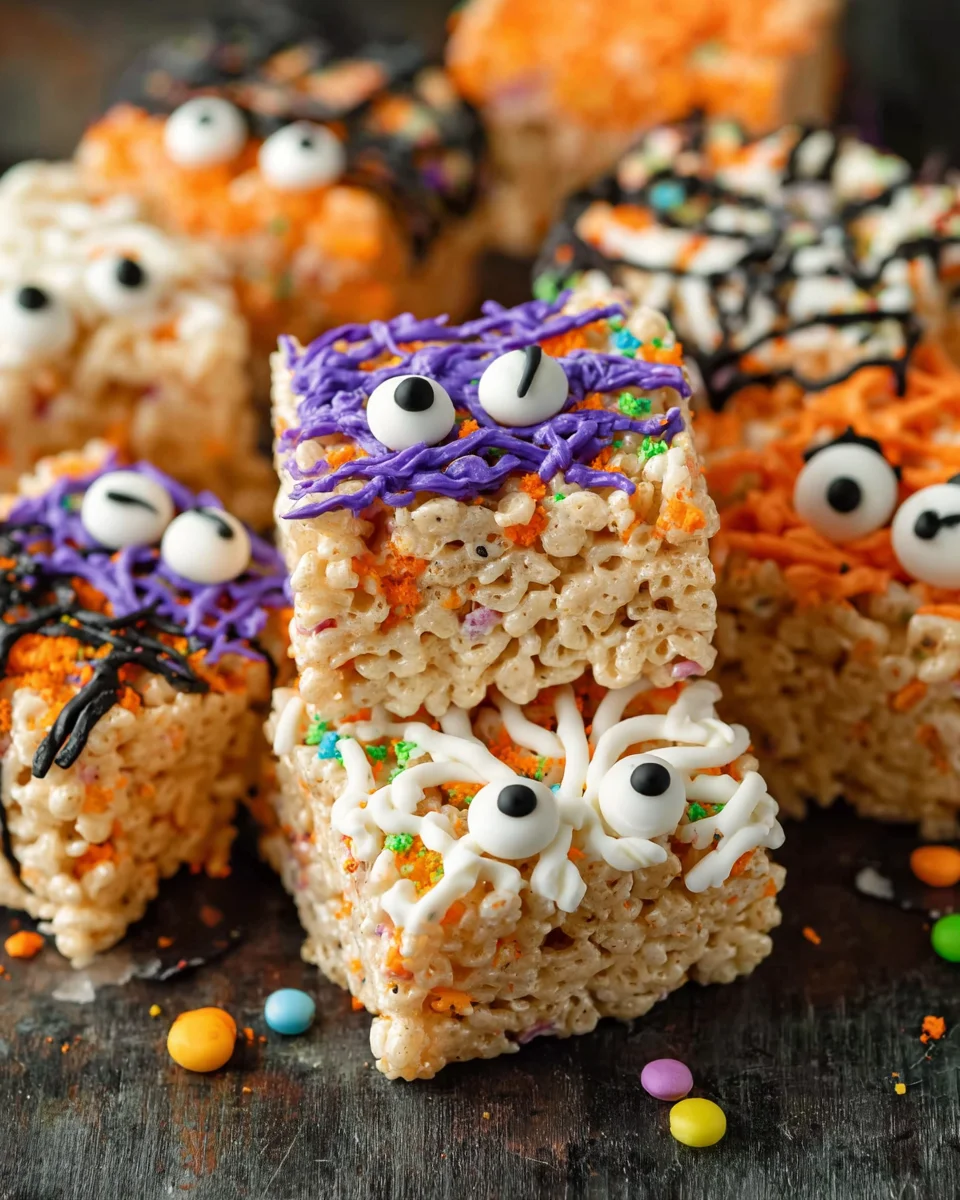 Halloween Rice Krispie Treats