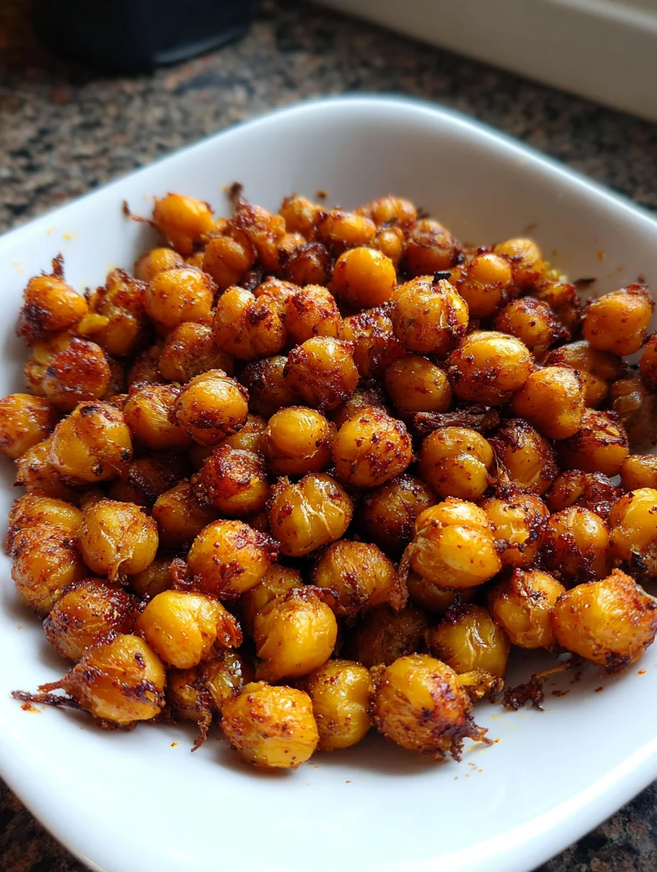 Incredibly Crispy Roasted Chickpeas