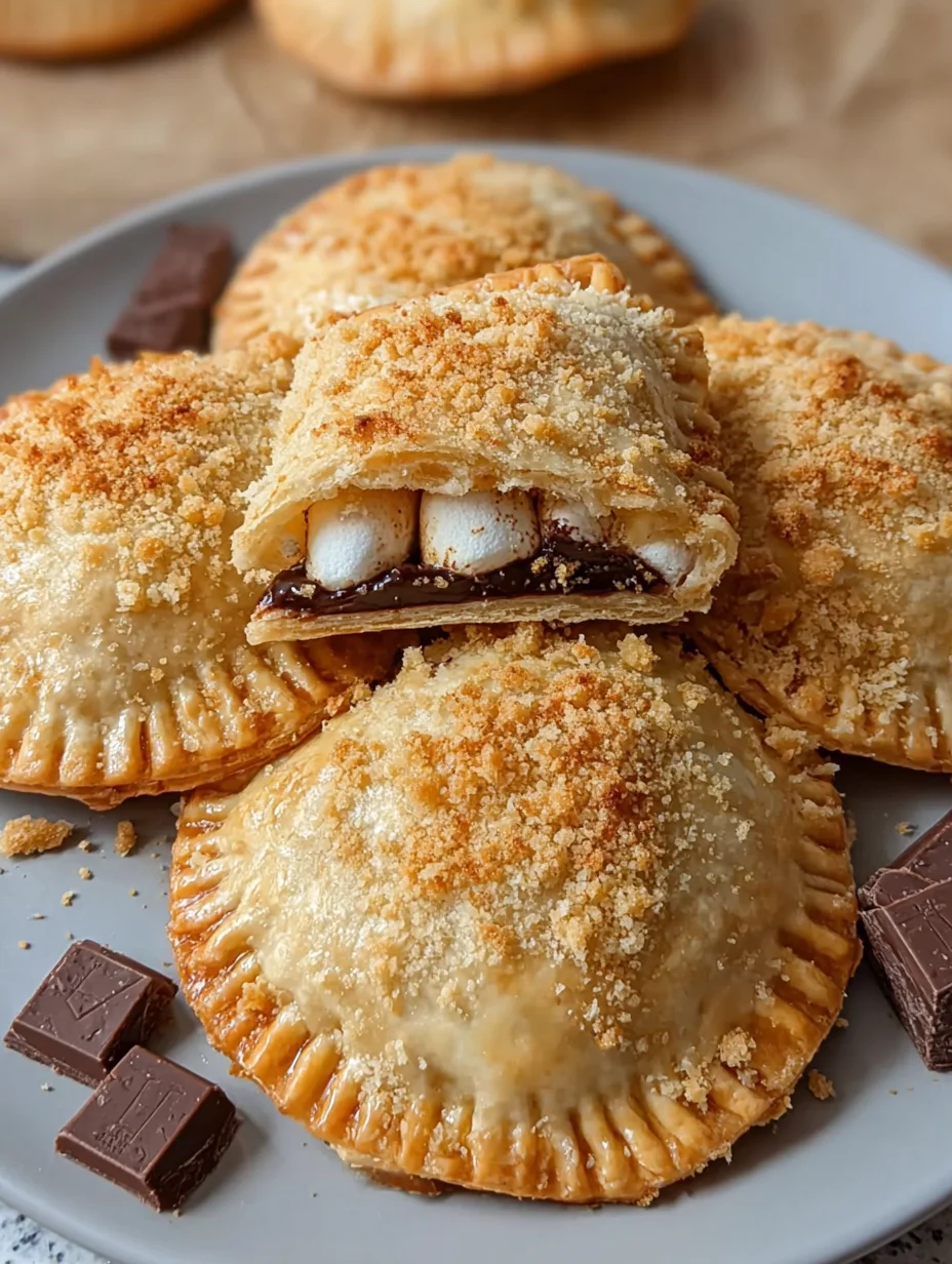 Irresistible S’mores Hand Pies: A Delightful Treat!