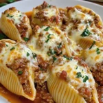 Beef-Stuffed Shells with Creamy Ricotta Filling Delight You!