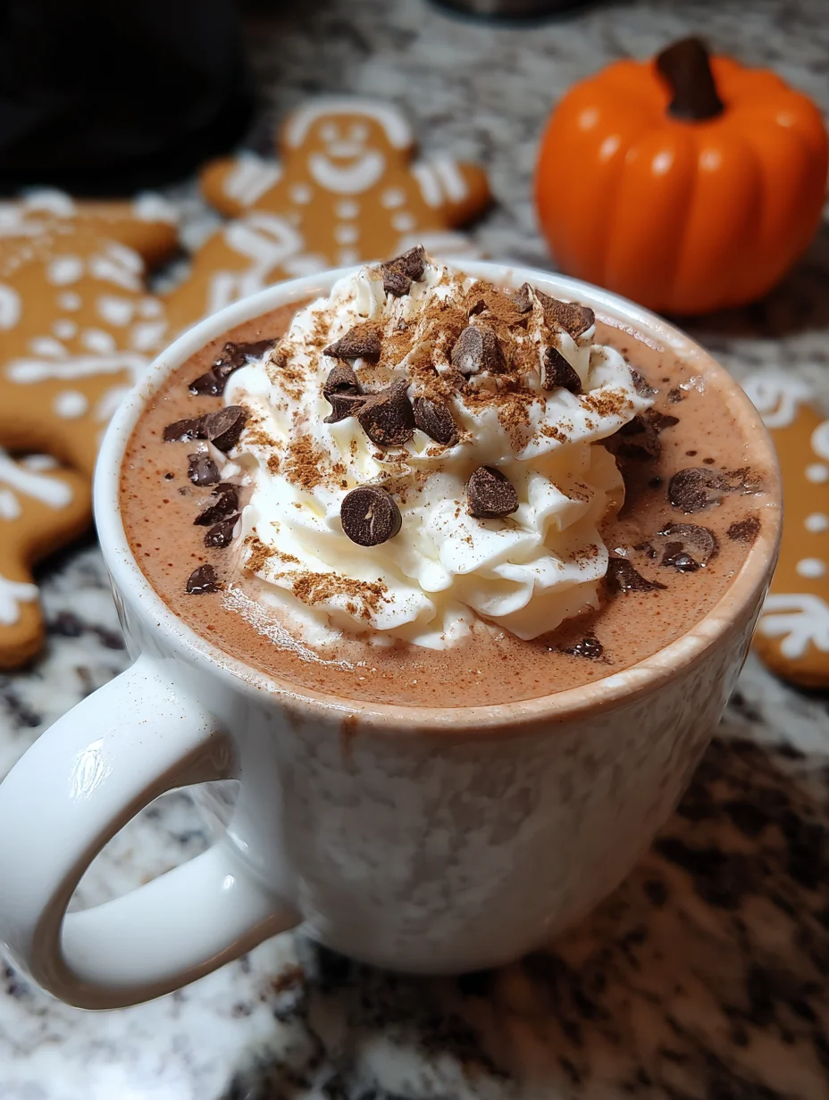 Gingerbread Hot Chocolate: Indulge in Cozy Winter Bliss