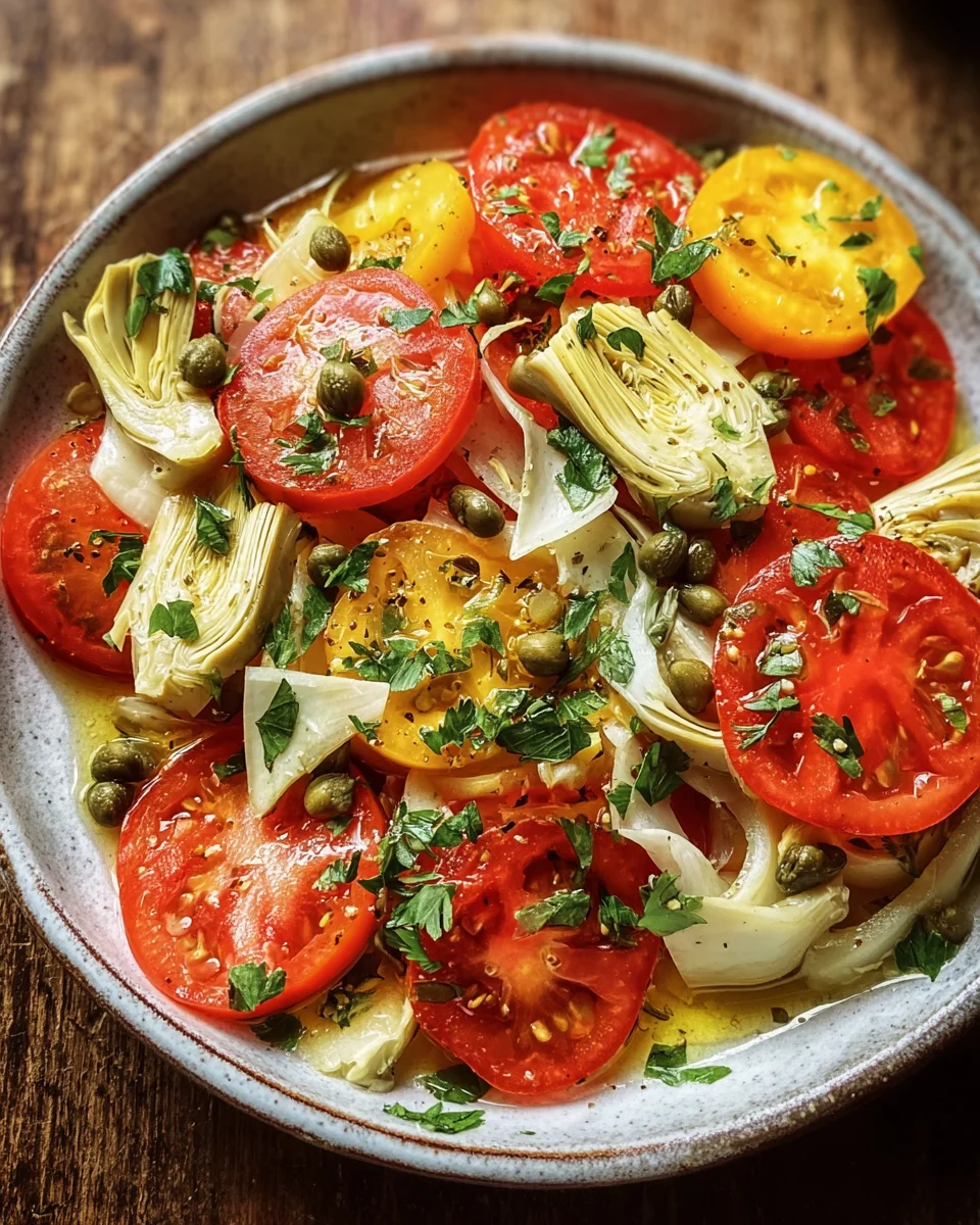Tomato and Artichoke Salad
