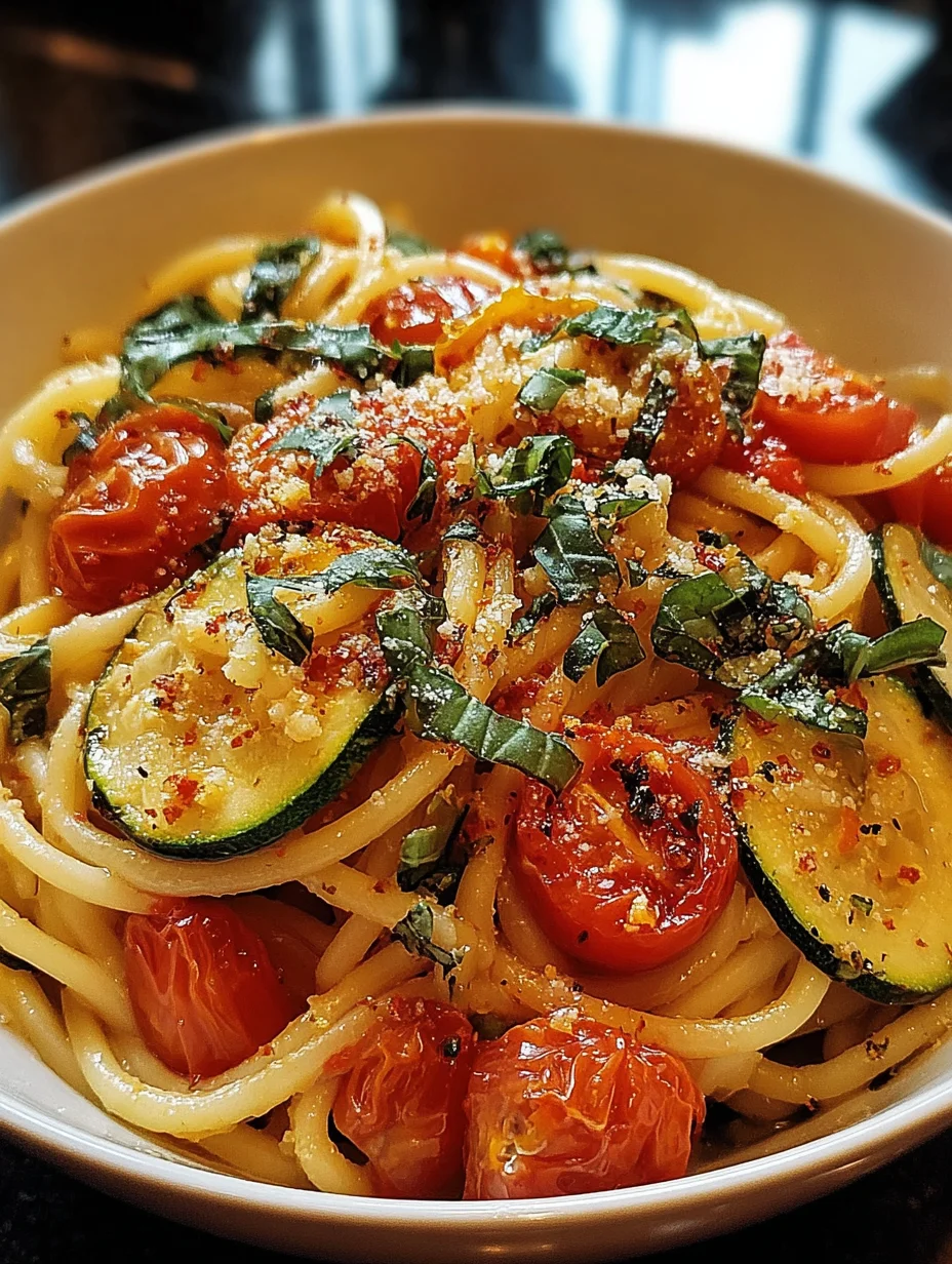 Tomato Zucchini Pasta: A Quick & Tasty Dinner Recipe