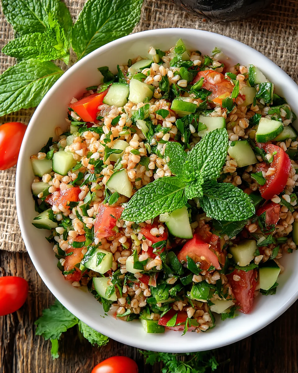 Bulgar Wheat Salad: A Refreshing, Easy Recipe to Try!