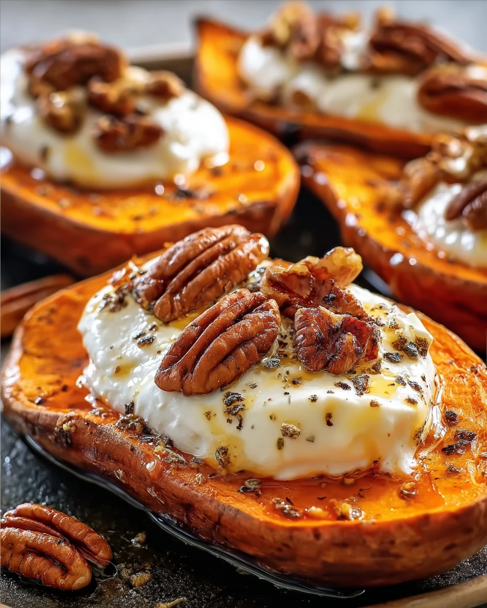 Maple Dijon Roasted Sweet Potatoes