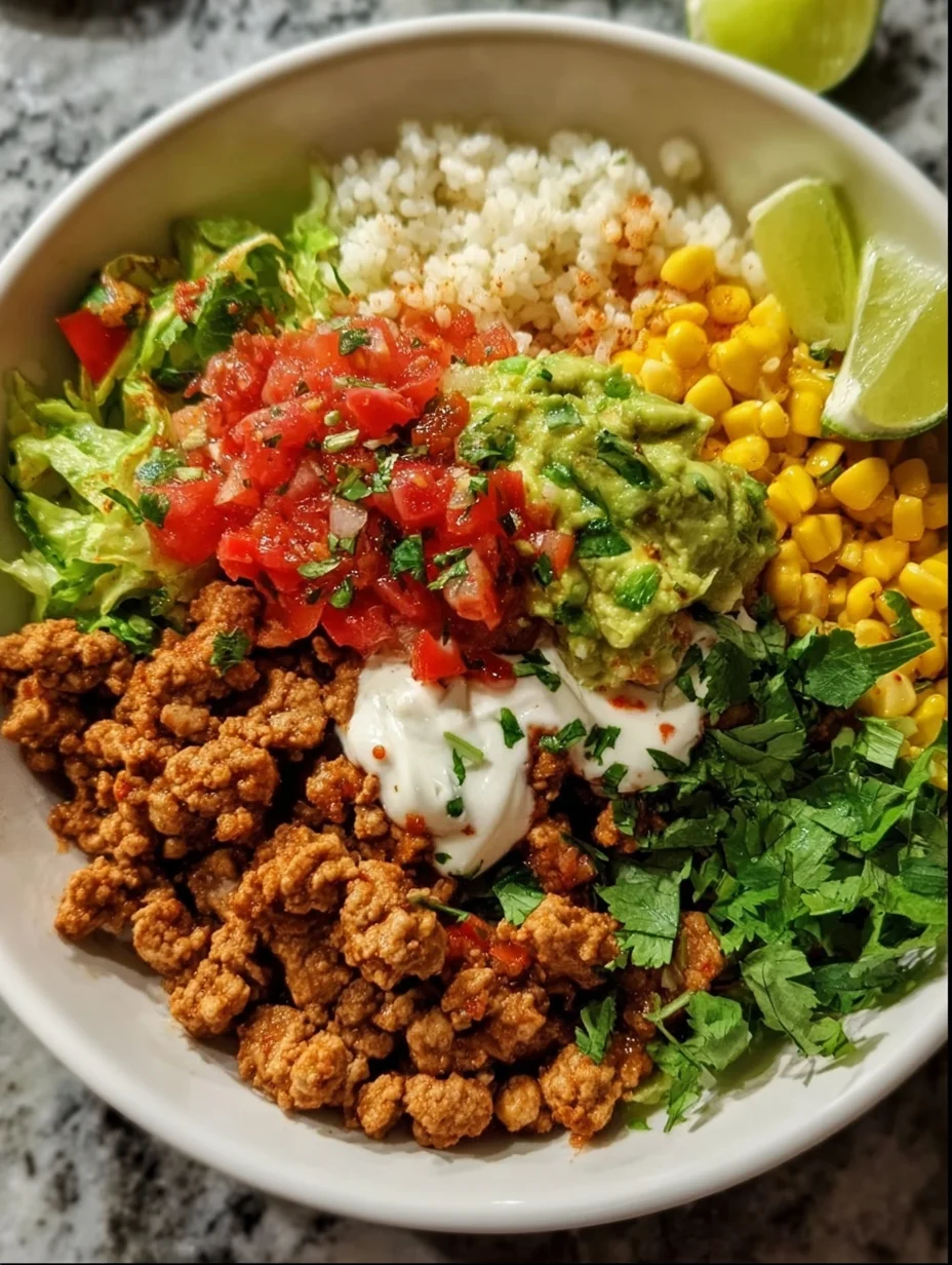 Healthy Turkey Taco Bowl: A Delicious, Nutritious Meal!