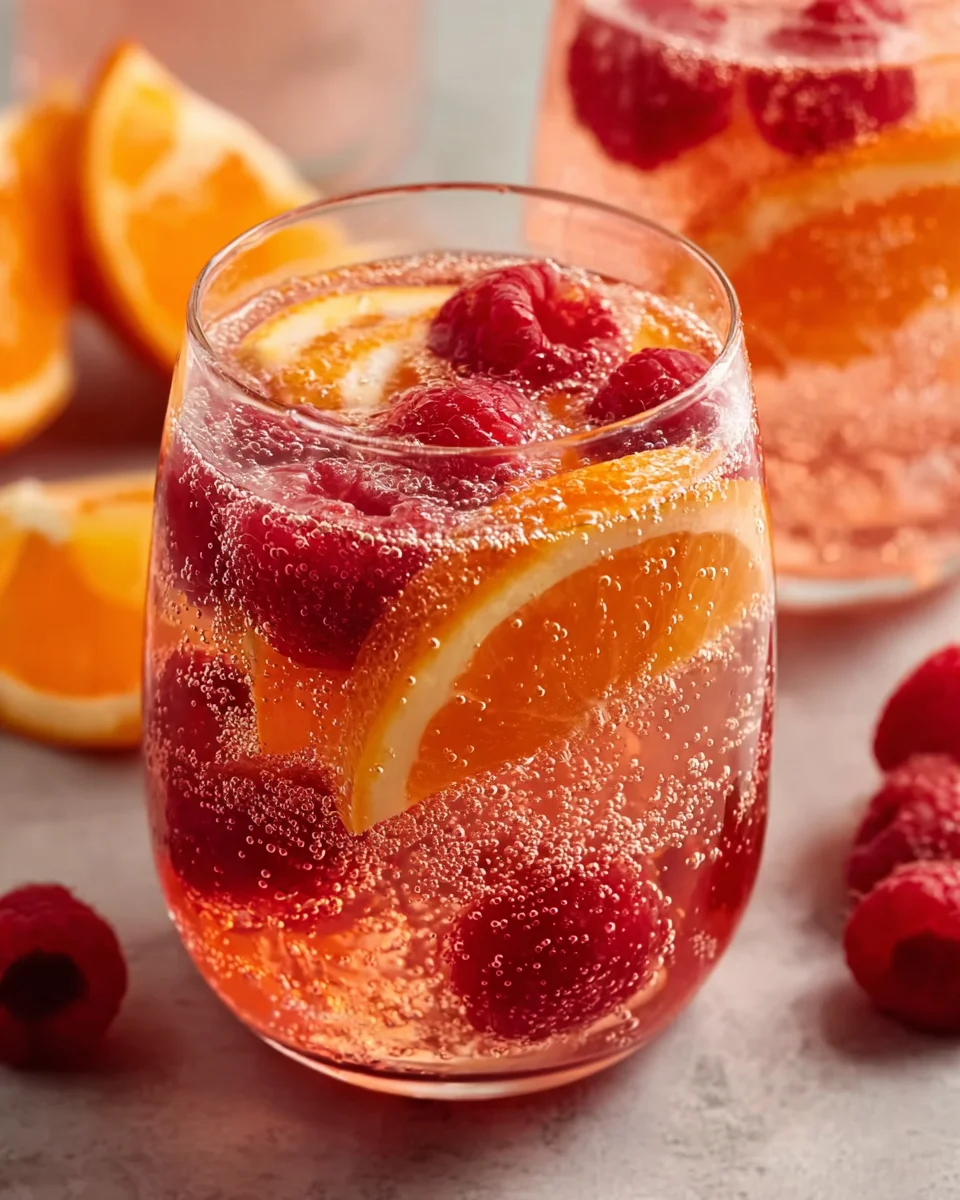 Chilled Peach Moscato Sangria