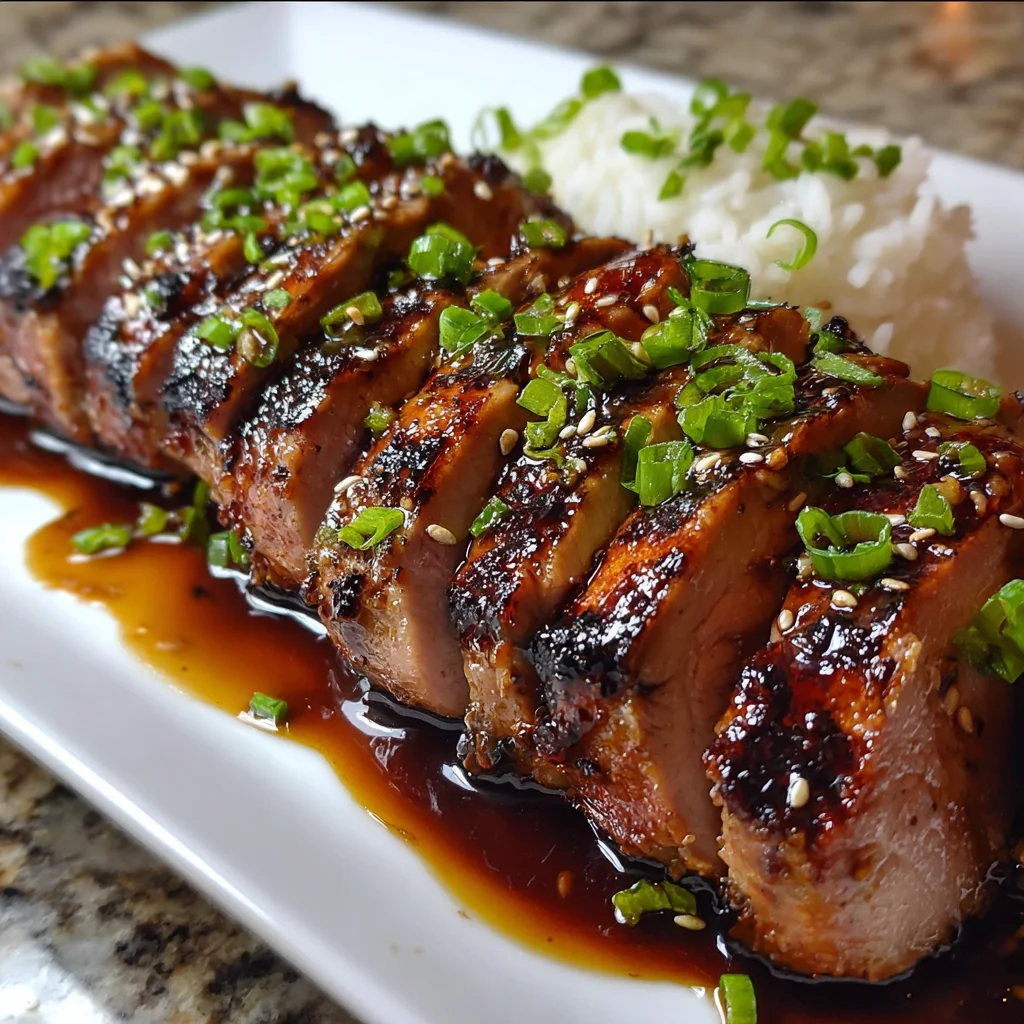 Teriyaki Grilled Pork Tenderloin: A Flavorful Delight!
