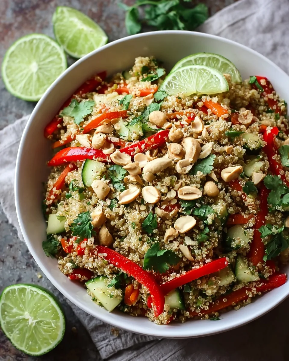 Thai Quinoa Crunch Salad