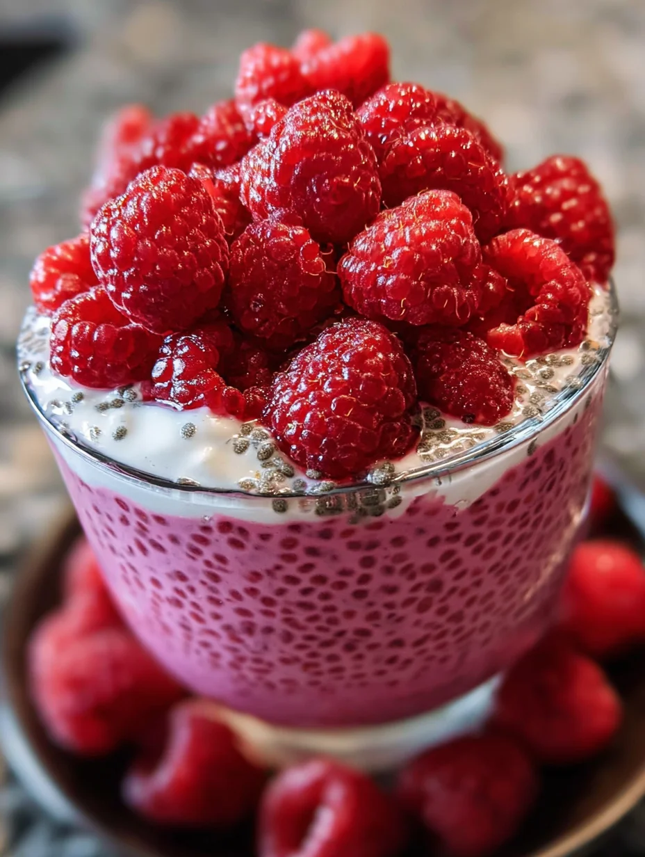 Raspberry Chia Pudding: A Healthy, Delicious Treat!