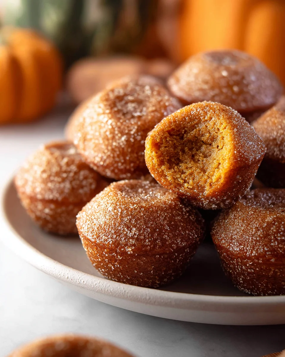 Mini Pumpkin Donut Muffins that Everyone Will Love!