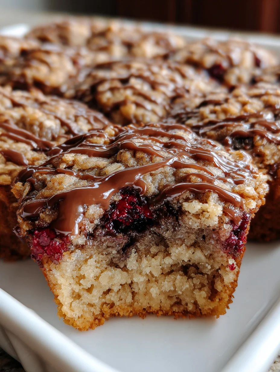Berry Oatmeal Crumble Bars: A Delicious Sweet Delight!