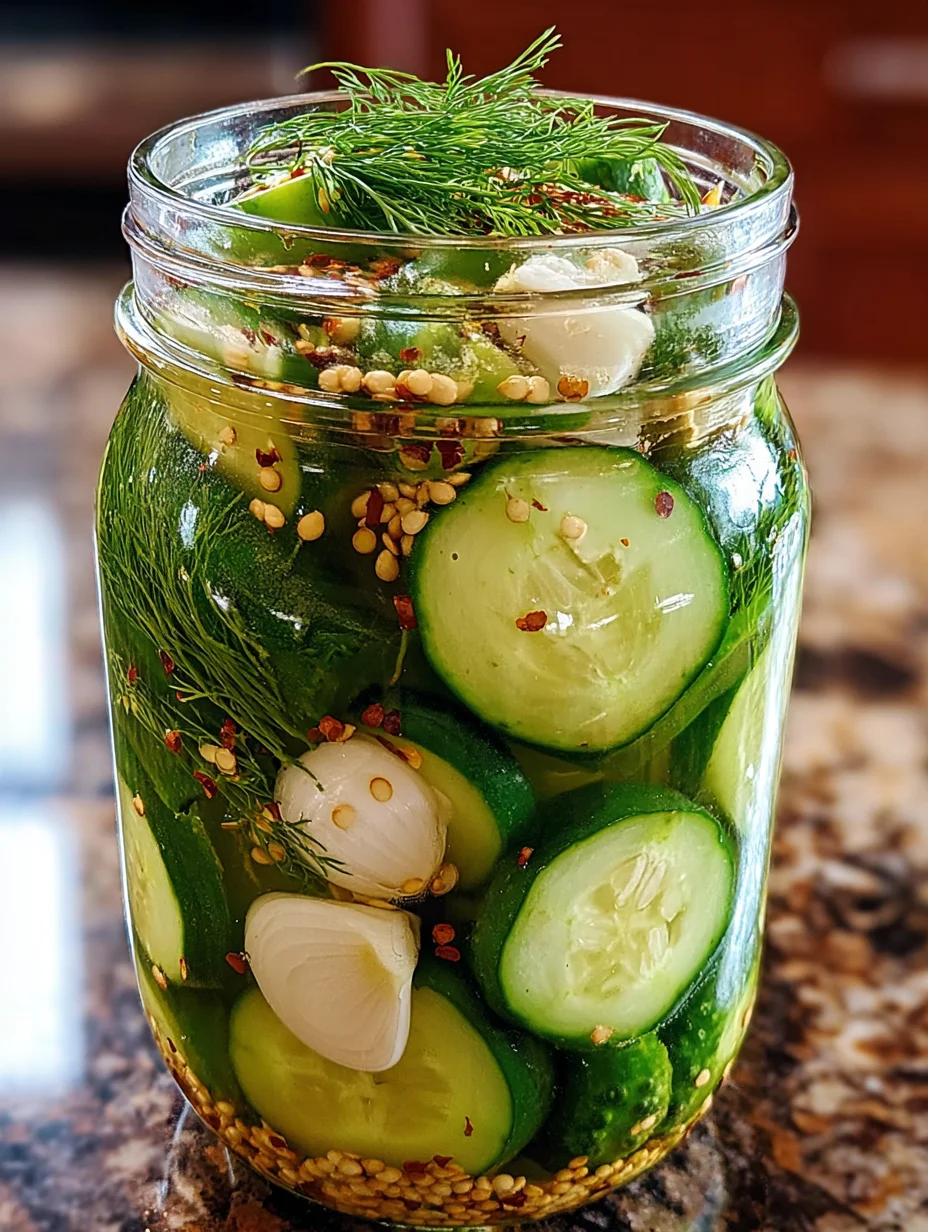 Quick Refrigerator Pickles: Taste the Crispness Today!