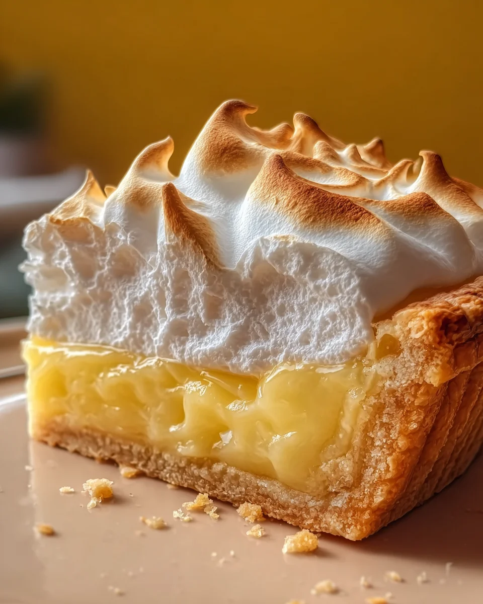 Lemon Meringue Island Delight Pie will captivate your taste buds!