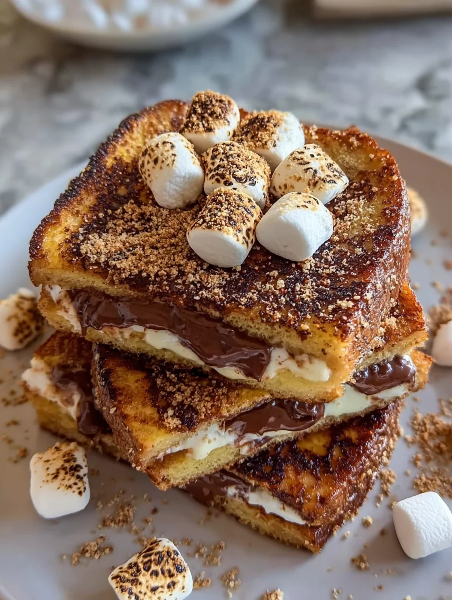 Quick Dessert S’mores French Toast: A Sweet Delight Awaits!