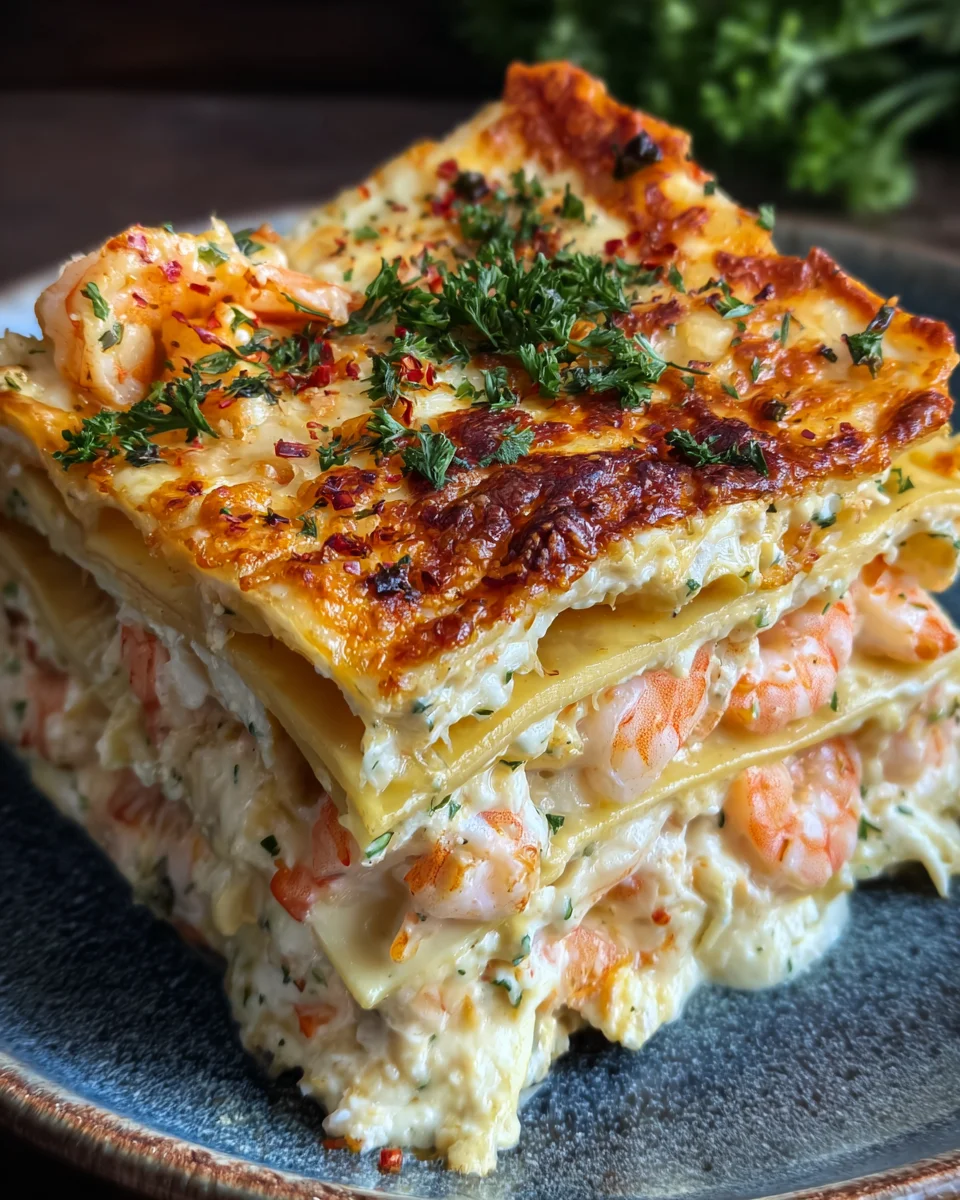 Seafood Lasagna Shrimp Crab: A Delightful Recipe to Try!