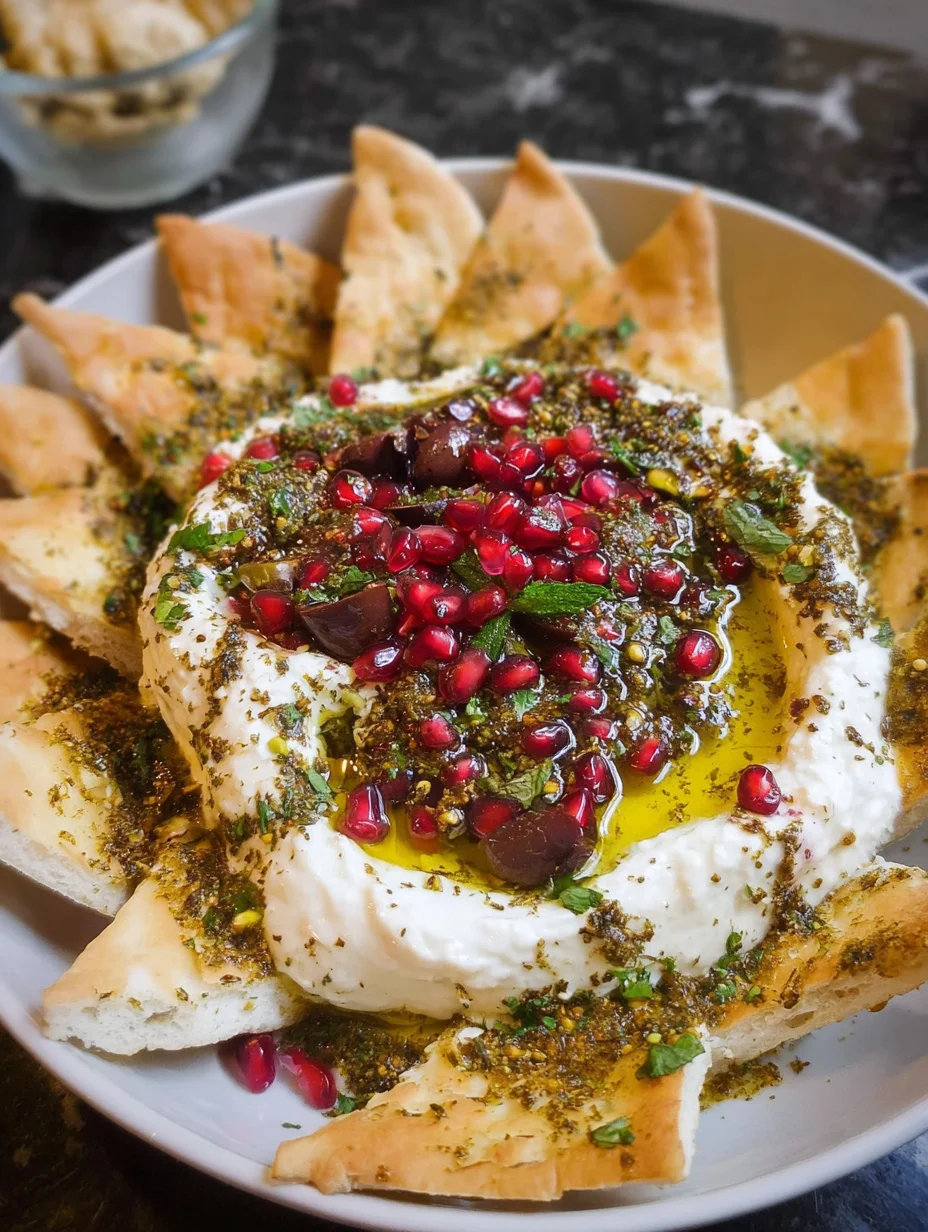 Labneh Dip with Olive Topping: A Must-Try Recipe Today!