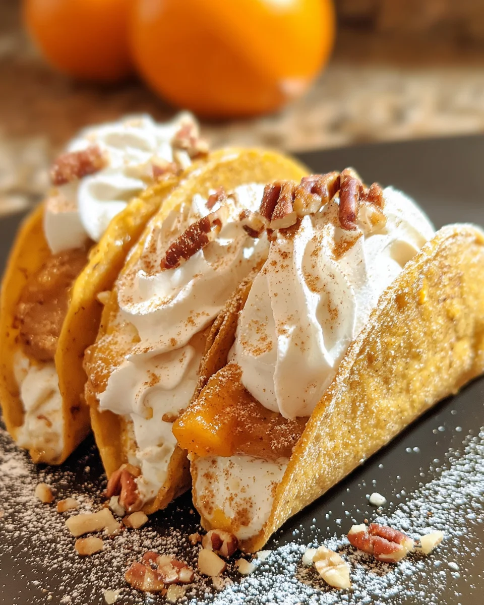 Pumpkin Pie Tacos: A Delicious Twist on Tradition!